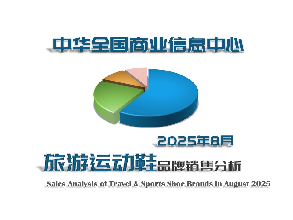 2025年8月旅游运动鞋品牌销售分析